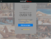 Tablet Screenshot of hustlerhoneys.com